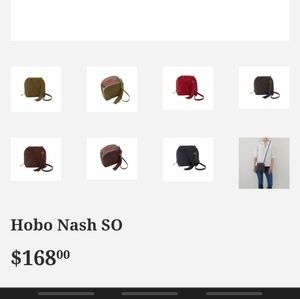 Hobo purse brown leather